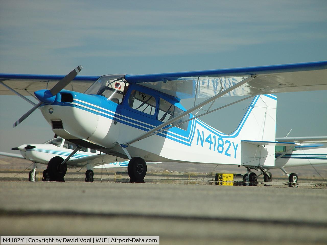 N4182Y, 1977 Bellanca 7KCAB Citabria C/N 604-77, On the ramp