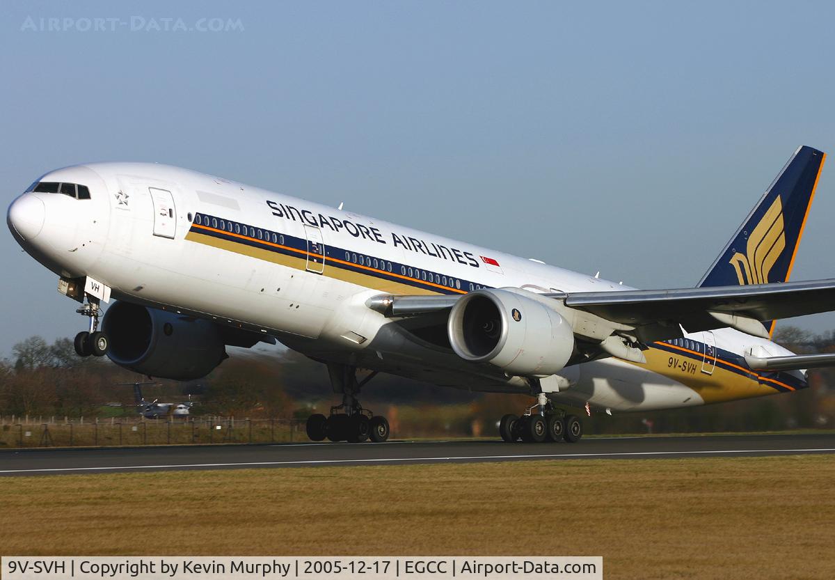 9V-SVH, 2002 Boeing 777-212/ER C/N 28532, Blast off 24L.