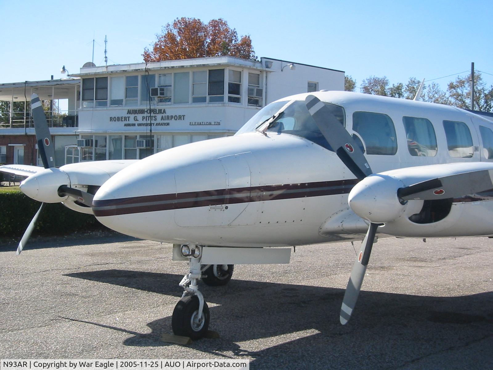 N93AR, Piper PA-31-310 Navajo C/N 31-7612021, War Eagle