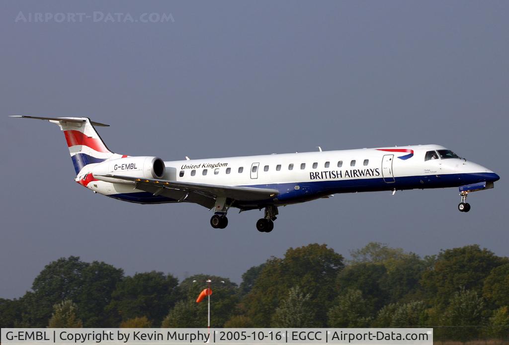 G-EMBL, 1999 Embraer EMB-145EU (ERJ-145EU) C/N 145177, Love the Jungle jets
