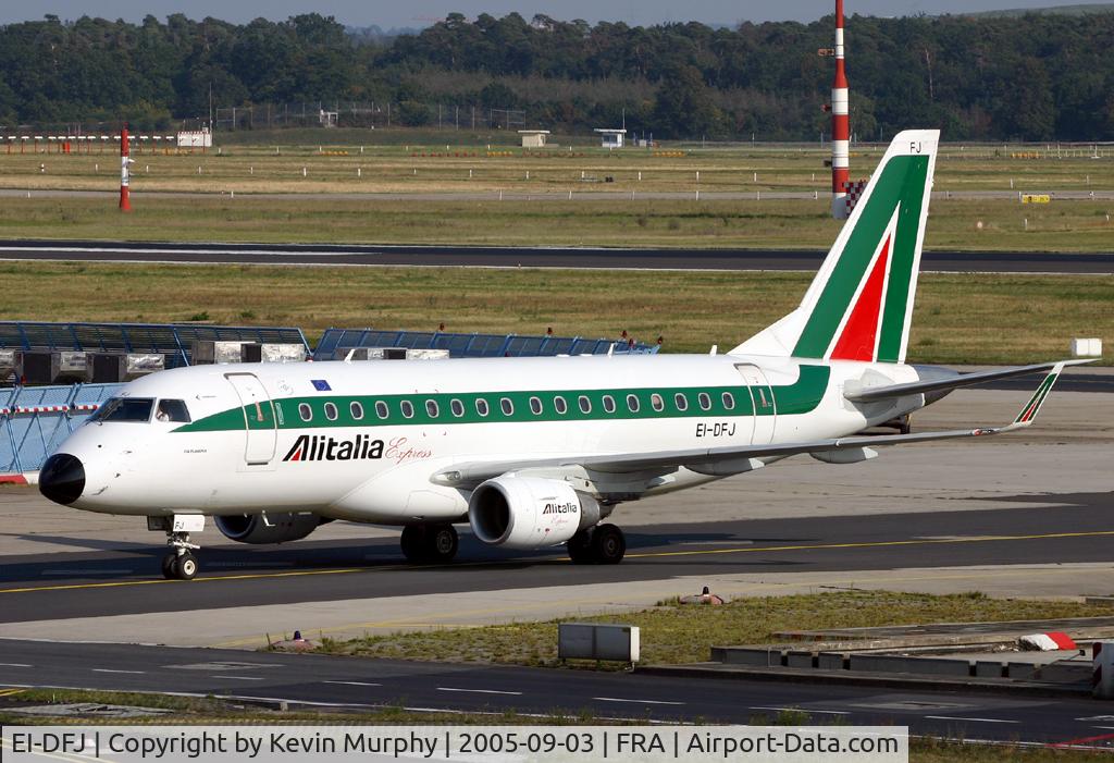 EI-DFJ, 2003 Embraer 170LR (ERJ-170-100LR) C/N 17000011, Irish registered Italian 170