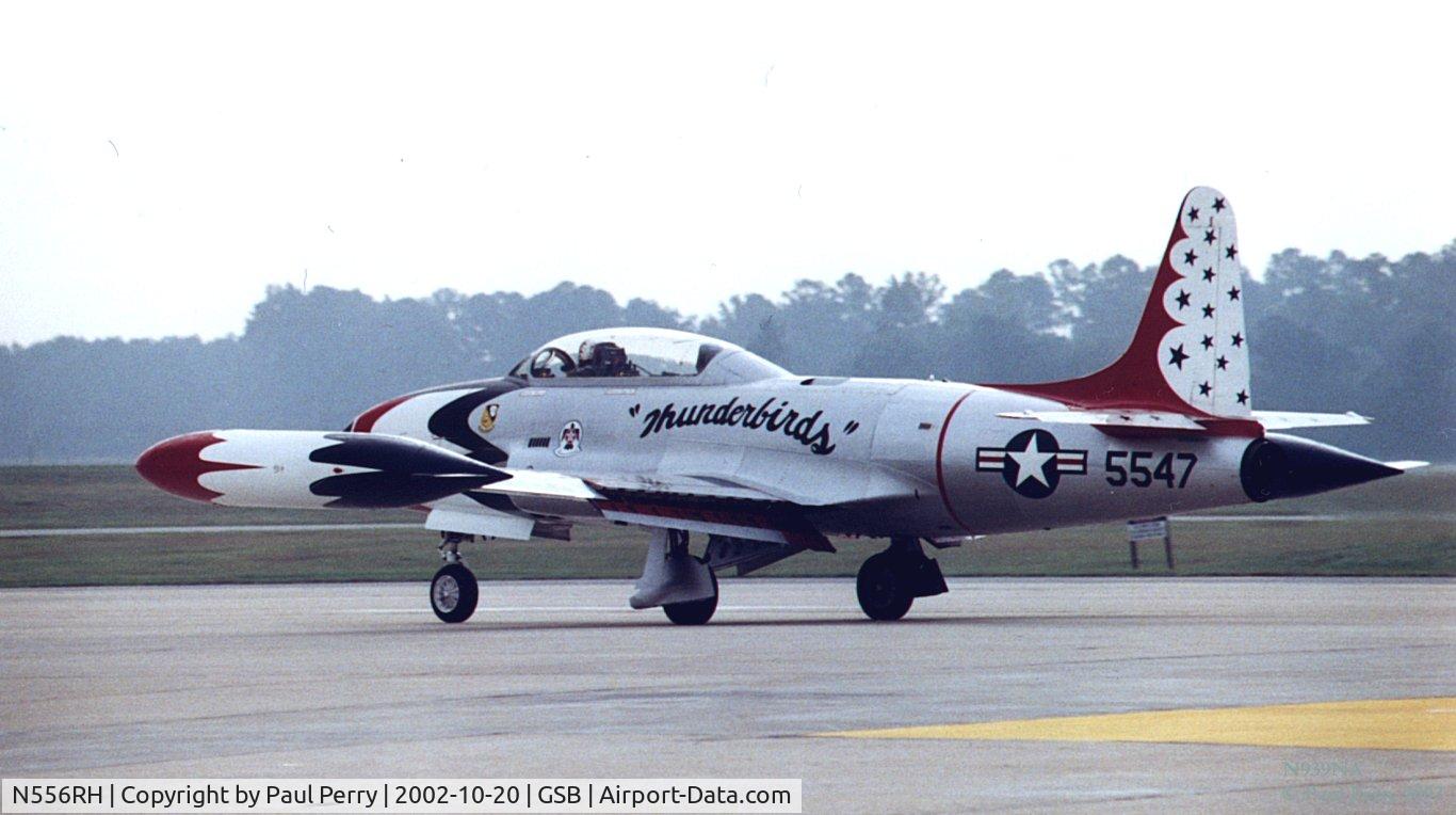 N556RH, 1958 Lockheed T-33A C/N 58-665, T-Bird dressed as a T-Bird