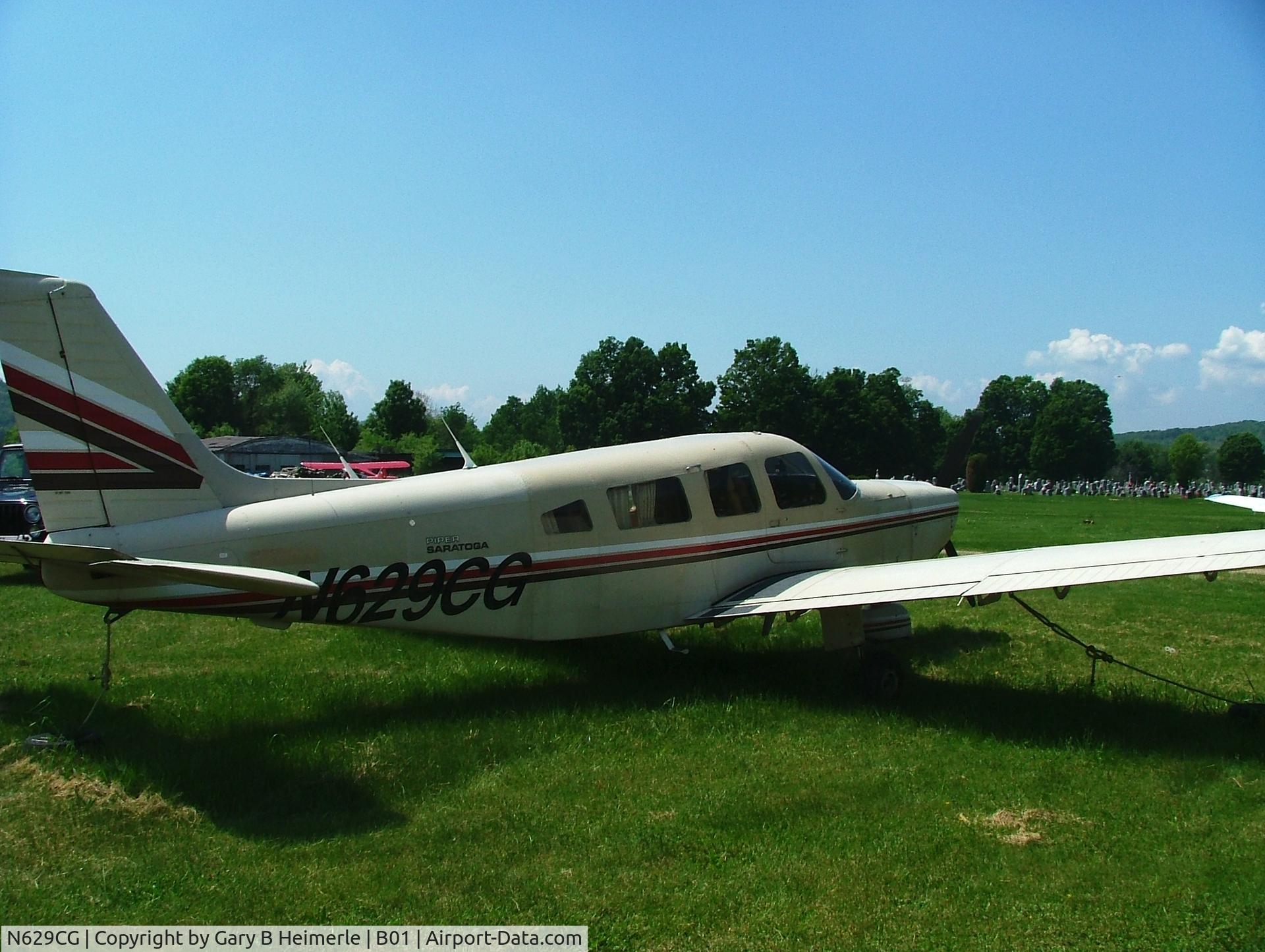 N629CG, 1981 Piper PA-32-301 Saratoga C/N 32-8106094, Fixed Gear Pa32-301