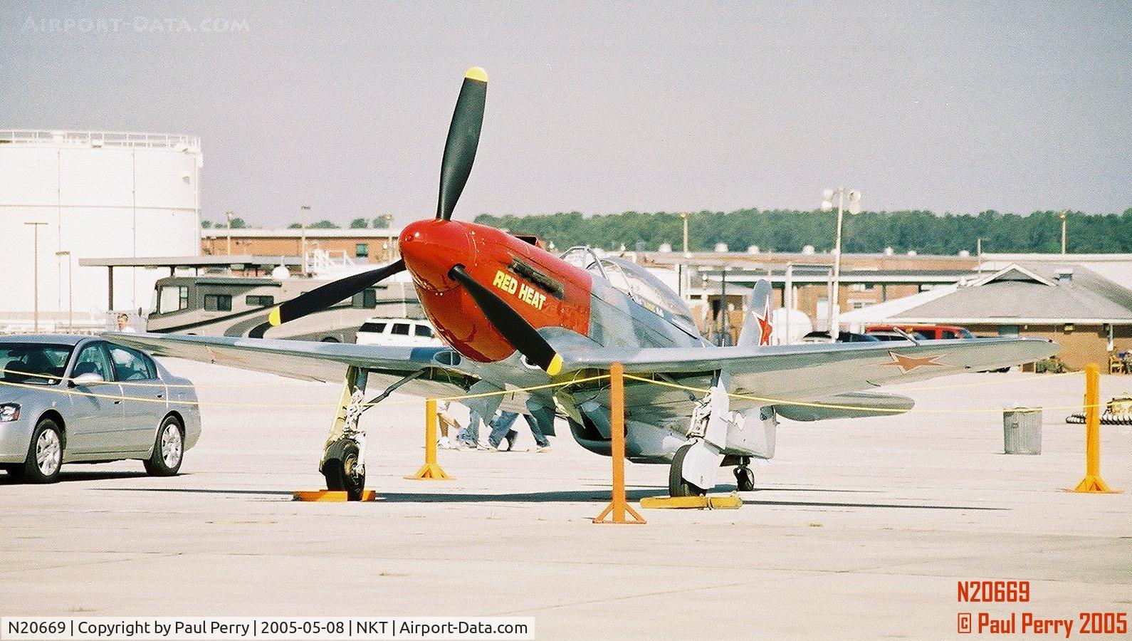N20669, 2002 Yakovlev Yak-3M C/N 0470110, Early in 2005, before the gear-up landing at ORF.