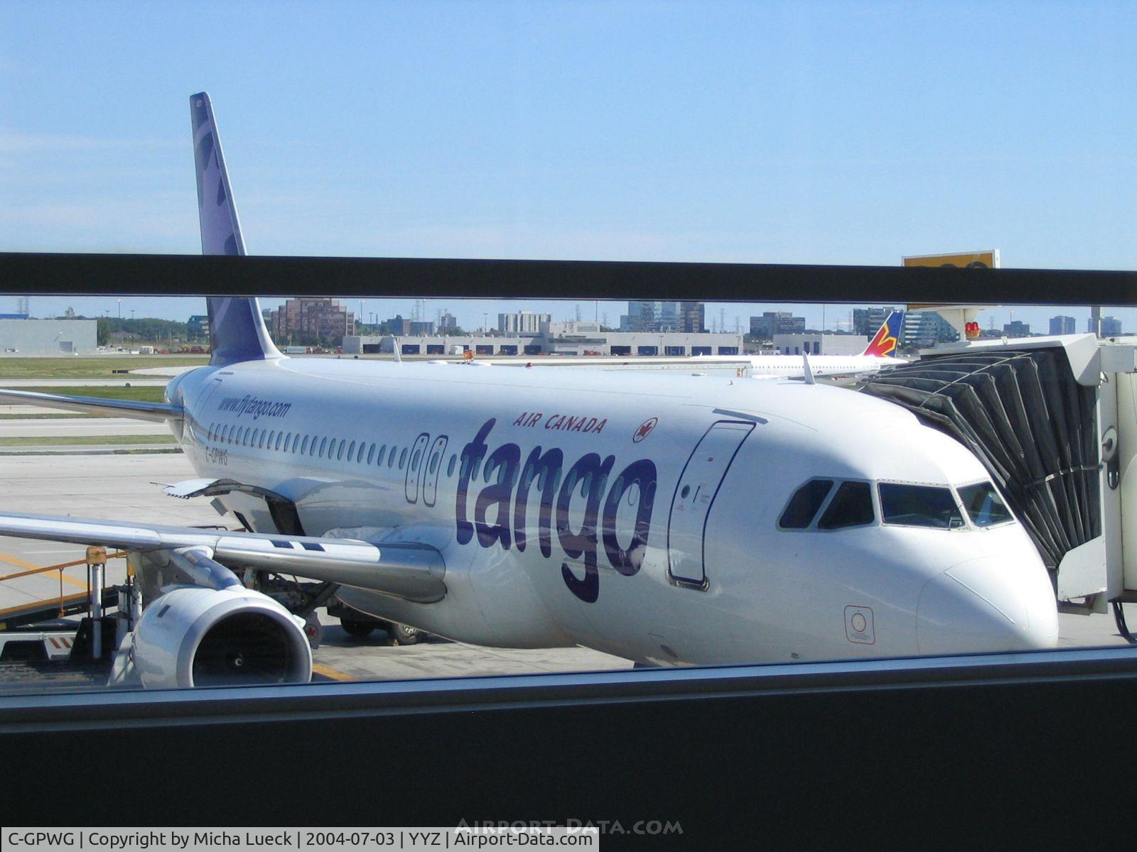 C-GPWG, 1991 Airbus A320-211 C/N 174, Tango has now been re-integrated with parent airline Air Canada