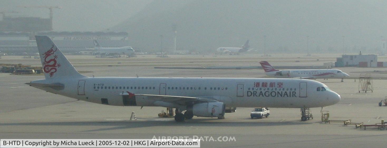 B-HTD, 1999 Airbus A321-231 C/N 0993, At Hong Kong
