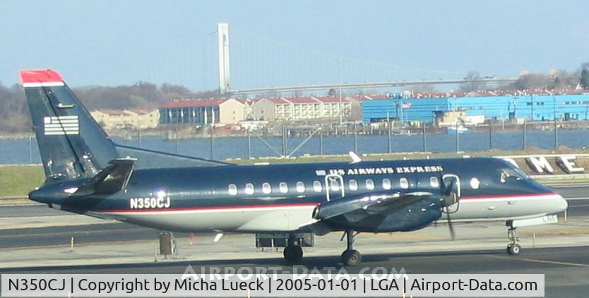N350CJ, Saab 340B C/N 340B-350, Colgan Air for US Airways Express