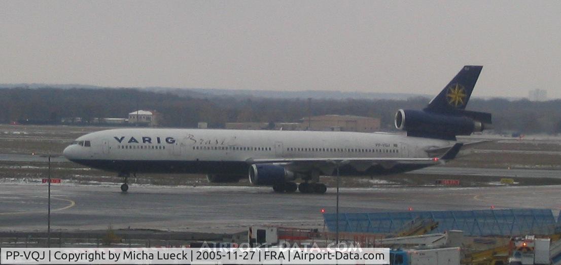 PP-VQJ, 2003 McDonnell Douglas MD-11F C/N 48755, Arriving from sunny Brazil