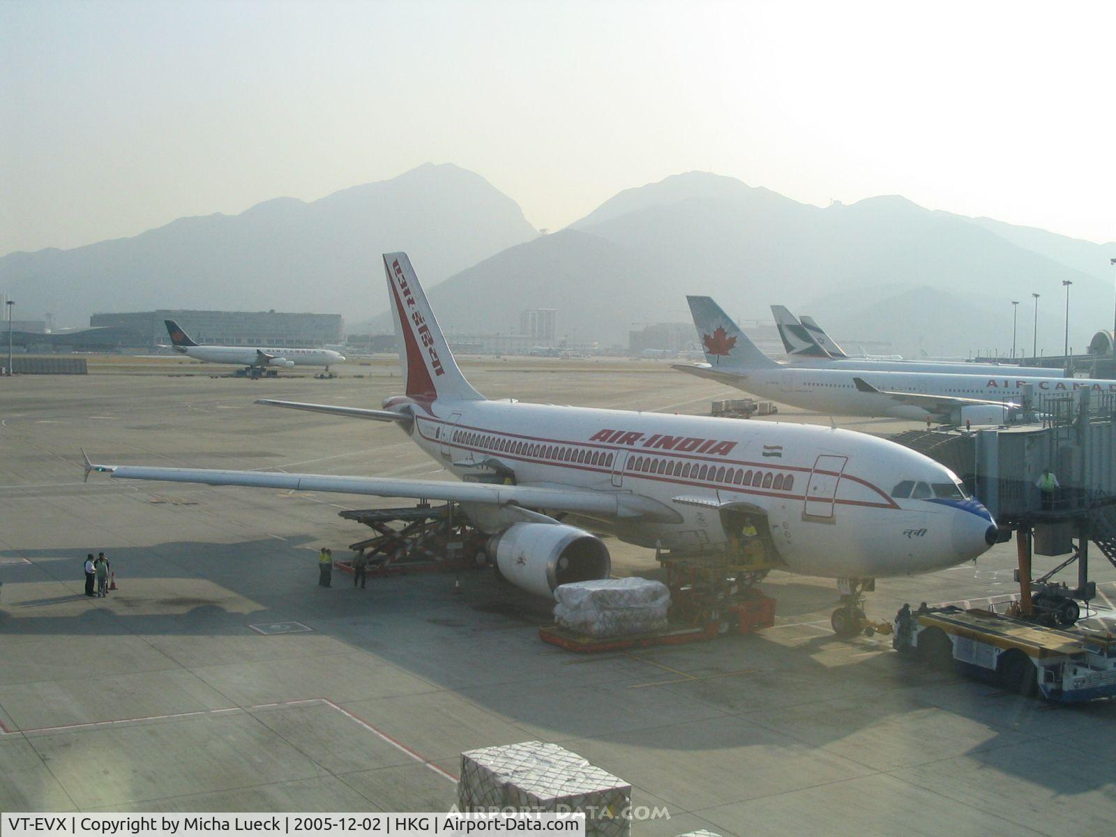 VT-EVX, 1994 Airbus A310-308 C/N 695, Getting loaded for the flight back to India