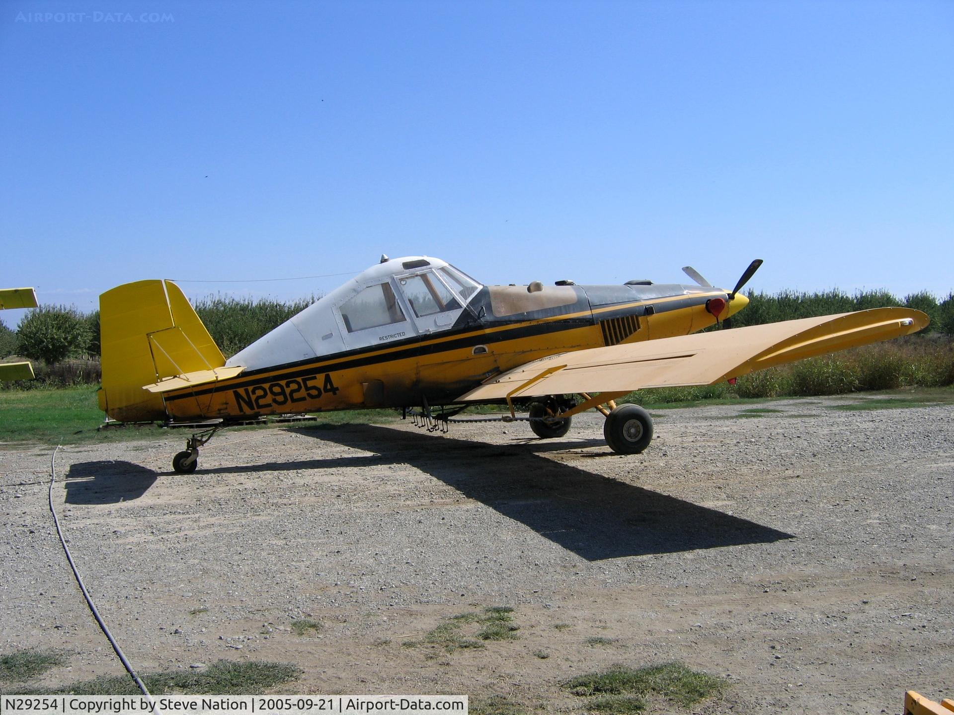 N29254, Ayres S-2R C/N R1340-008DC, Ag-Aviation Ayres S2R-T34 sprayer near Hamilton City, CA