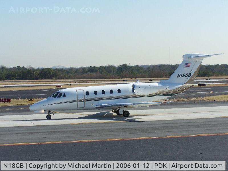 N18GB, 1995 Cessna 650 Citation VII C/N 650-7048, Taxing to 20L