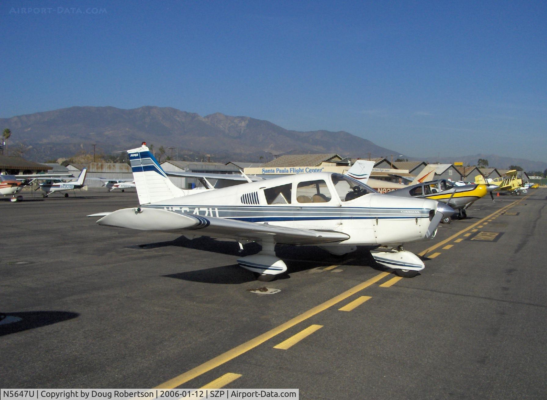 N5647U, 1969 Piper PA-28-140 C/N 28-26443, 1969 Piper PA-28-140 CRUISER, Lycoming O-320 150 Hp