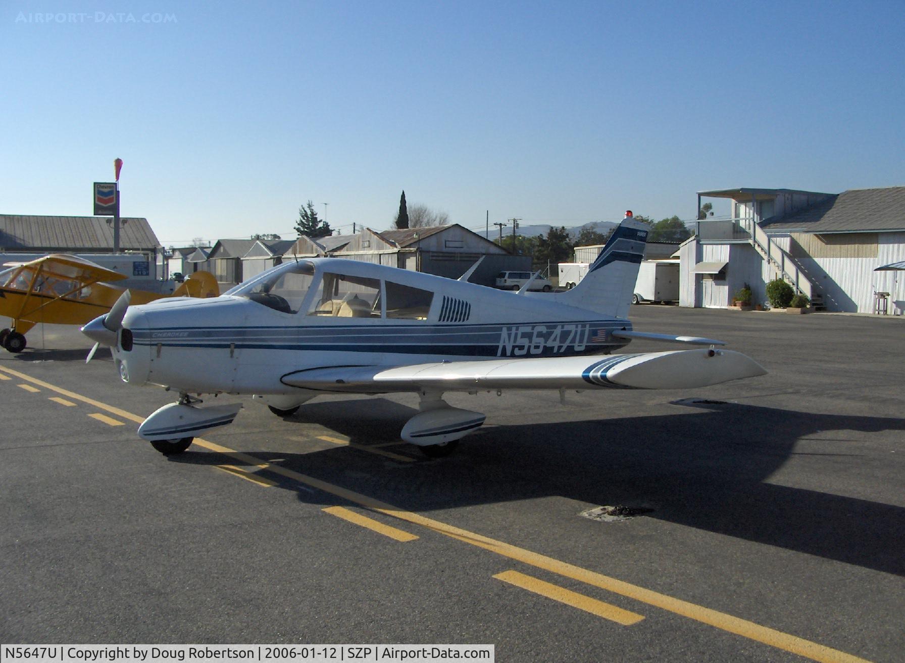 N5647U, 1969 Piper PA-28-140 C/N 28-26443, 1969 Piper PA-28-140 CRUISER, Lycoming O-320 150 Hp
