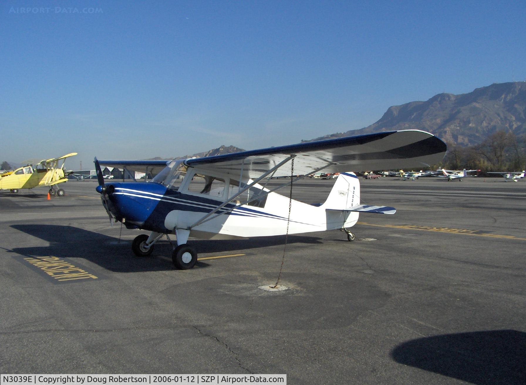 N3039E, 1946 Aeronca 7AC Champion C/N 7AC-6625, 1946 Aeronca 7AC CHAMPION, Continental O-200 100 Hp upgrade by STC
