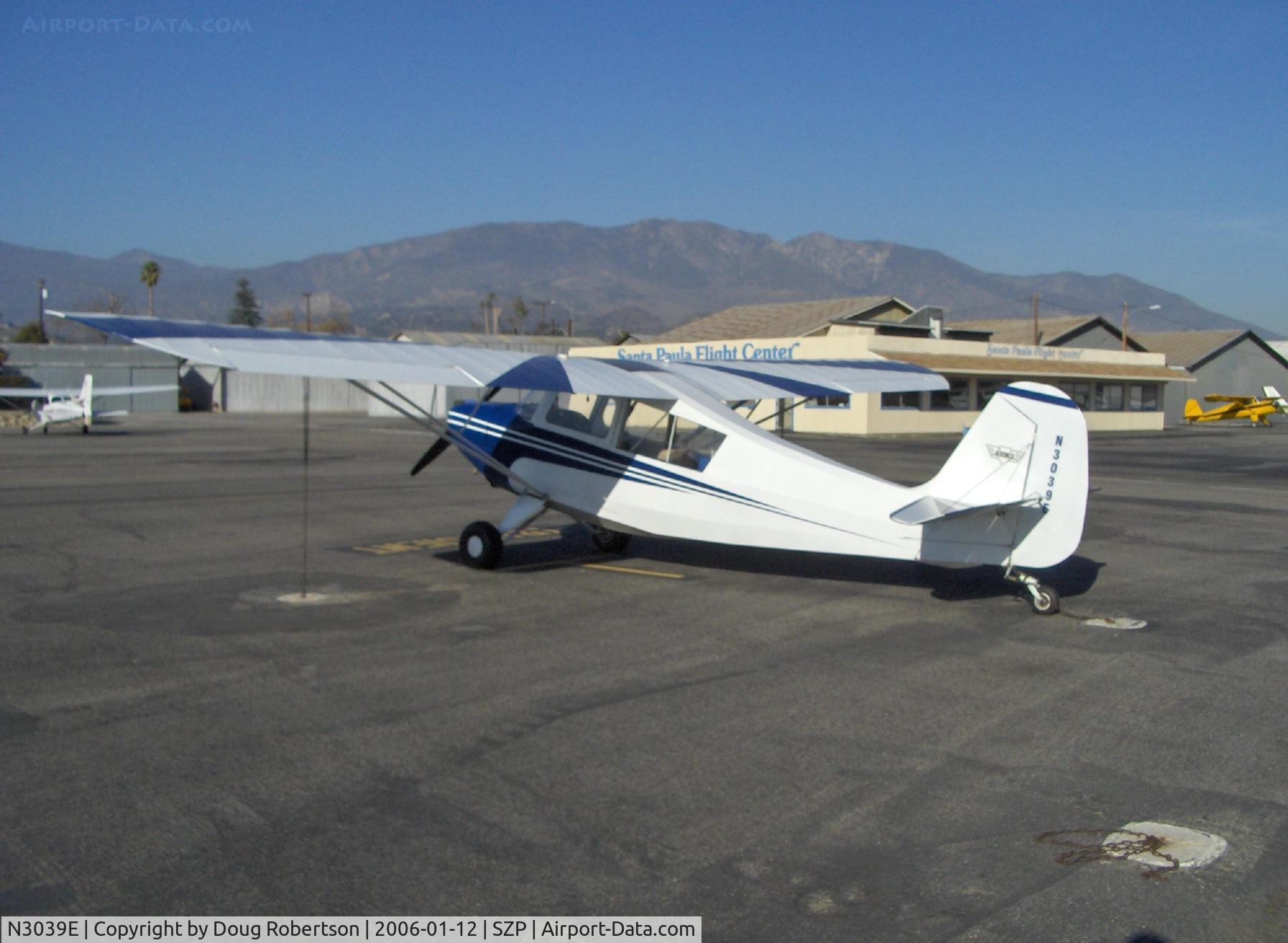 N3039E, 1946 Aeronca 7AC Champion C/N 7AC-6625, 1946 Aeronca 7AC CHAMPION, Continental O-200 100 Hp upgrade by STC
