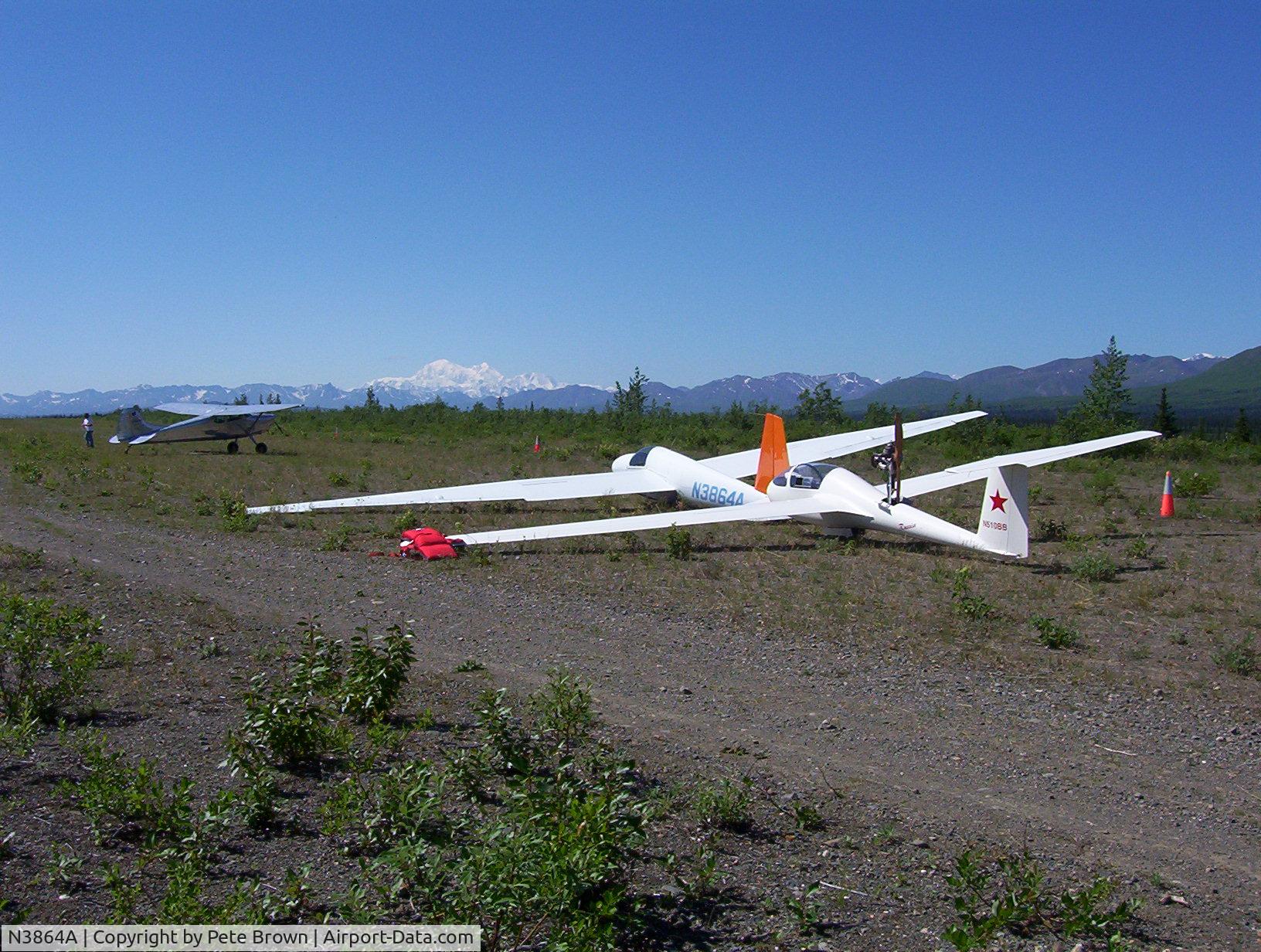 N3864A, 1959 Schweizer SGS 1-23G C/N 44, SGS 1-23G and Russia AC-5M Summit, Alaska