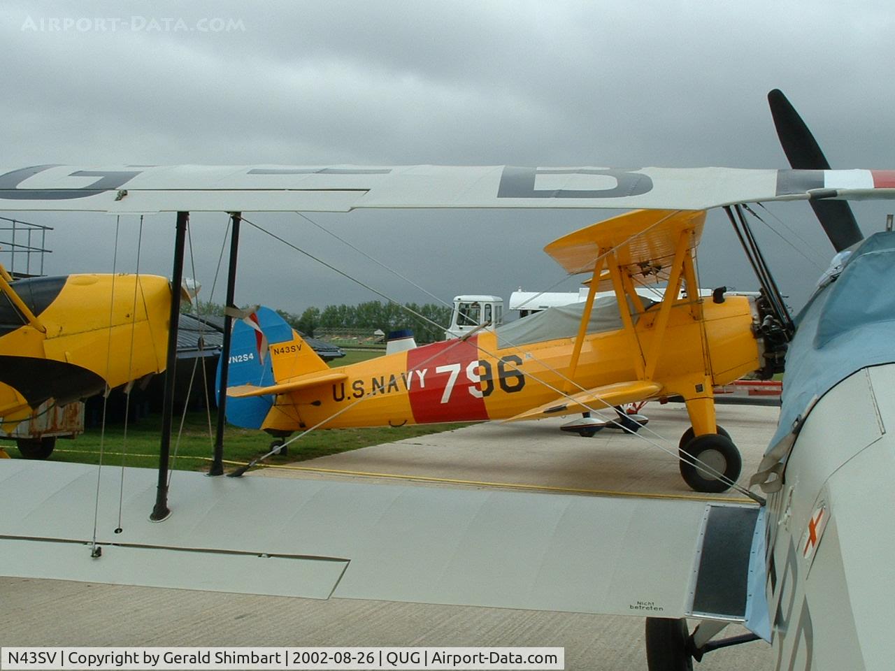 N43SV, 1945 Boeing E75 C/N 75-5541, Boeing-Stearman E75