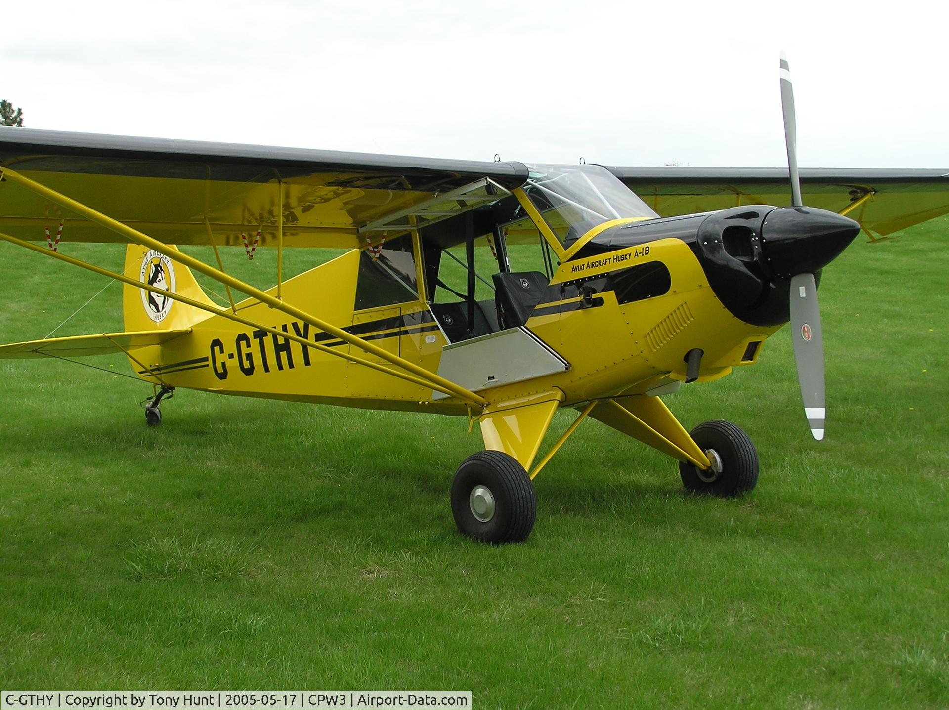 C-GTHY, 2000 Christen A-1B Husky C/N 2120, First day with my new Husky