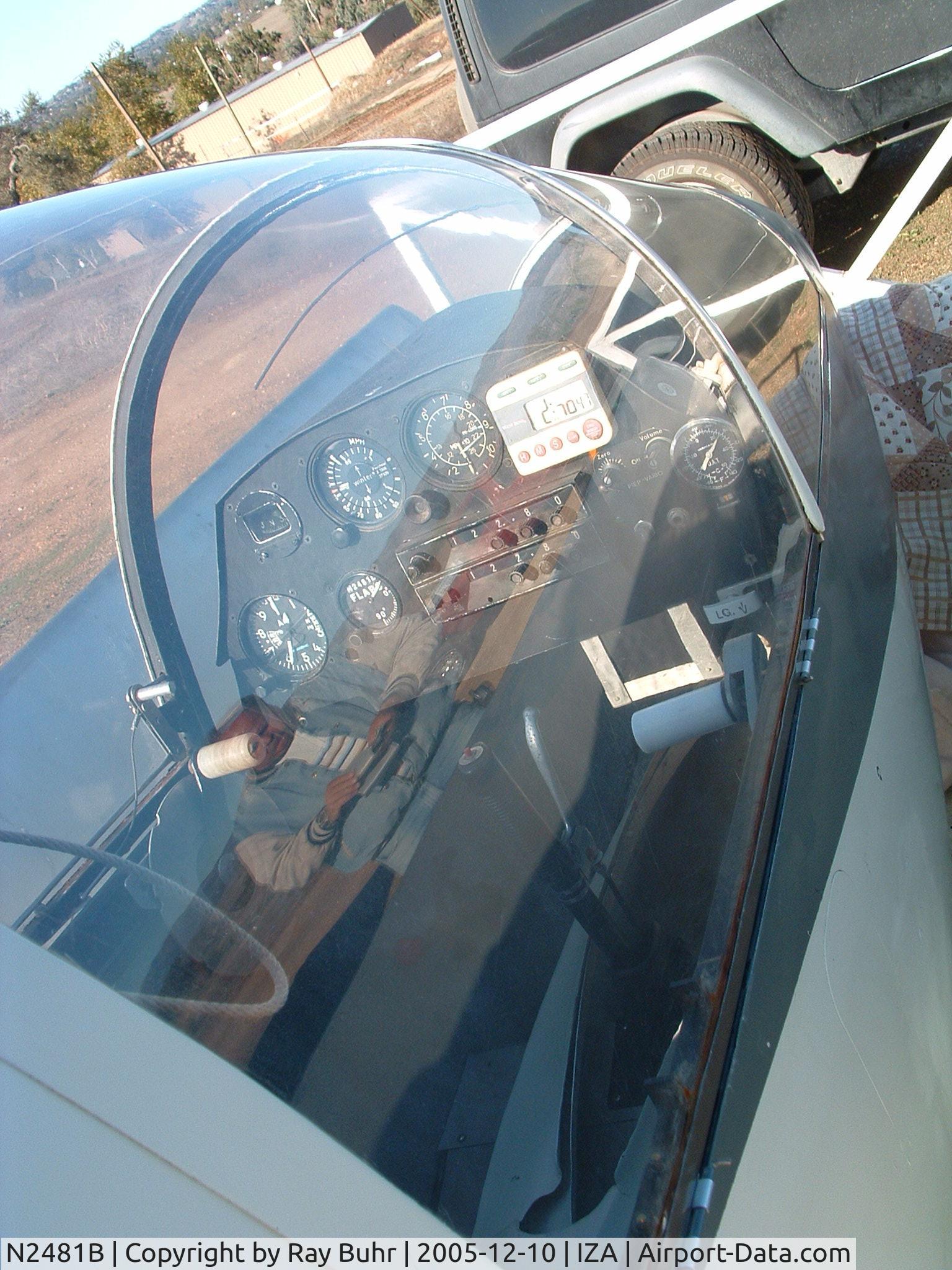 N2481B, 1966 Airmate HP-11 C/N 73, Reflections in Santa Ynez