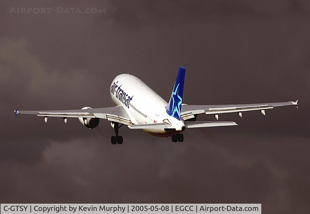 C-GTSY, 1988 Airbus A310-304 C/N 447, Storm clouds ahead.