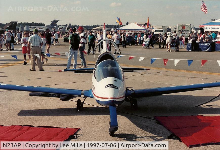 N23AP, 1989 Aerial Productions Intl Inc ACROJET SPECIAL C/N 003, At an airshow in Georgia in 1997