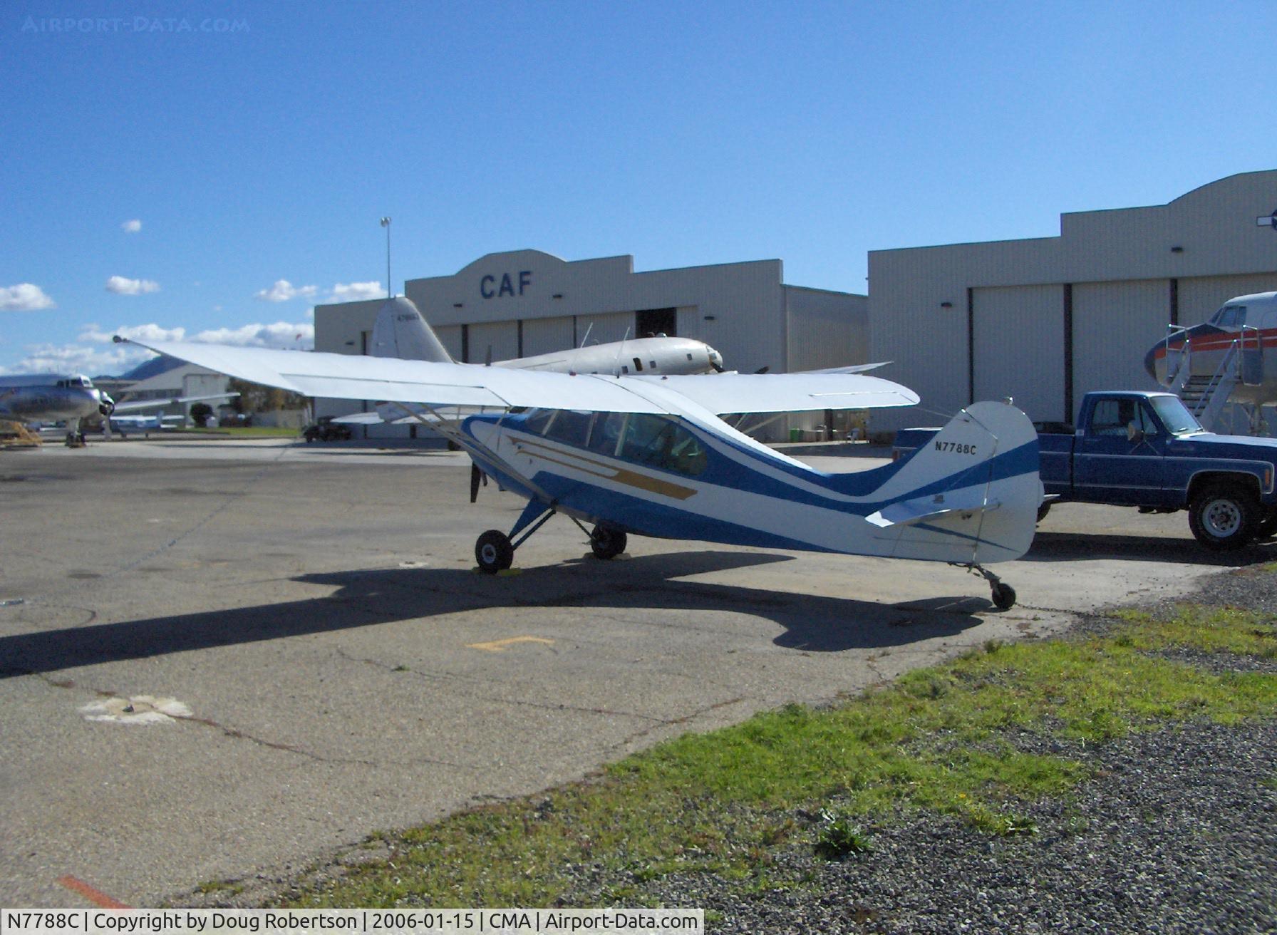 N7788C, 1946 Aeronca 7DC C/N 7AC-5928, 1946 Aeronca 7DC CHAMPION, Continental C85