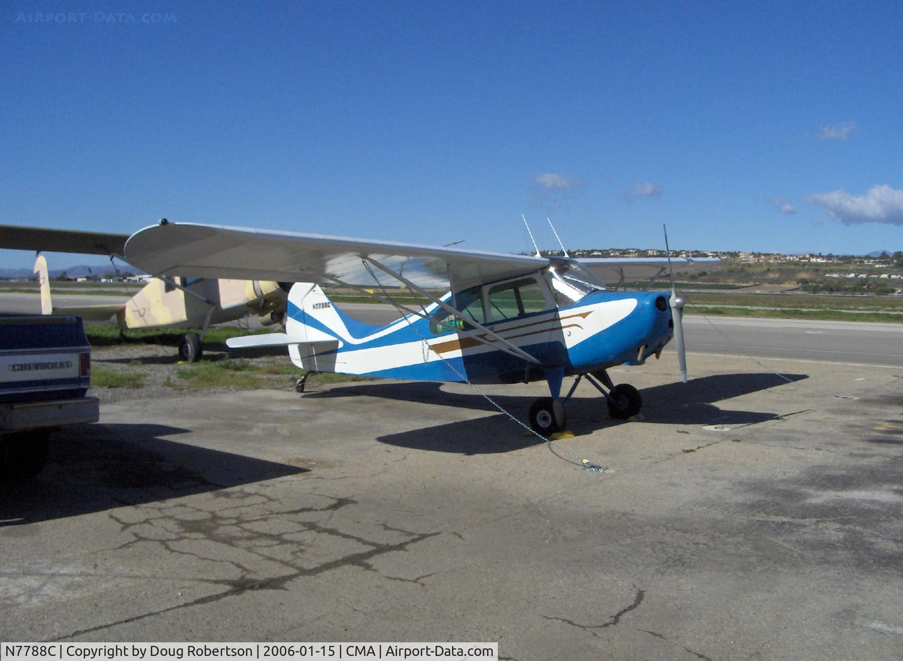 N7788C, 1946 Aeronca 7DC C/N 7AC-5928, 1946 Aeronca 7DC CHAMPION, Continental C85