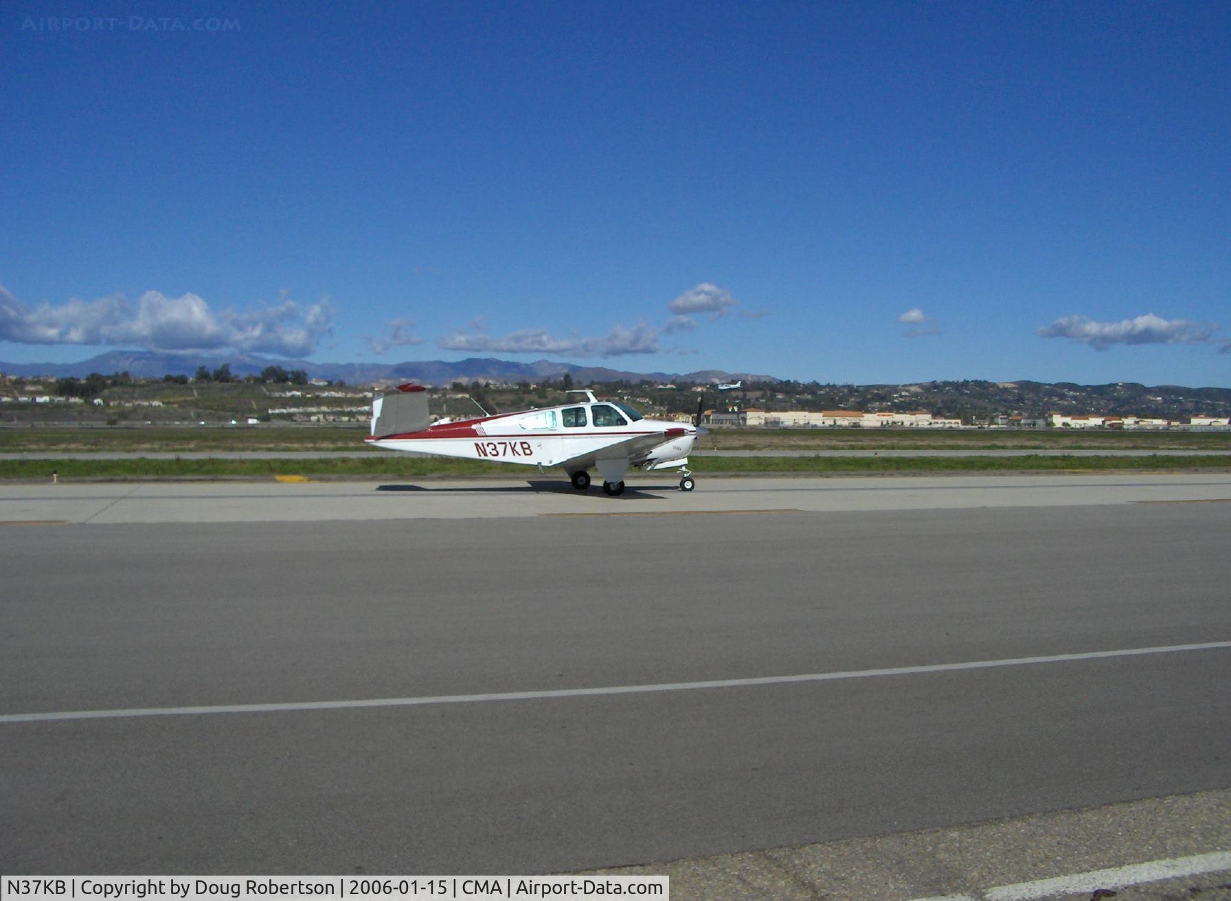 N37KB, 1966 Beech V35 Bonanza C/N D-8046, 1966 Beech V35 BONANZA, Continental IO-520-B 285 Hp