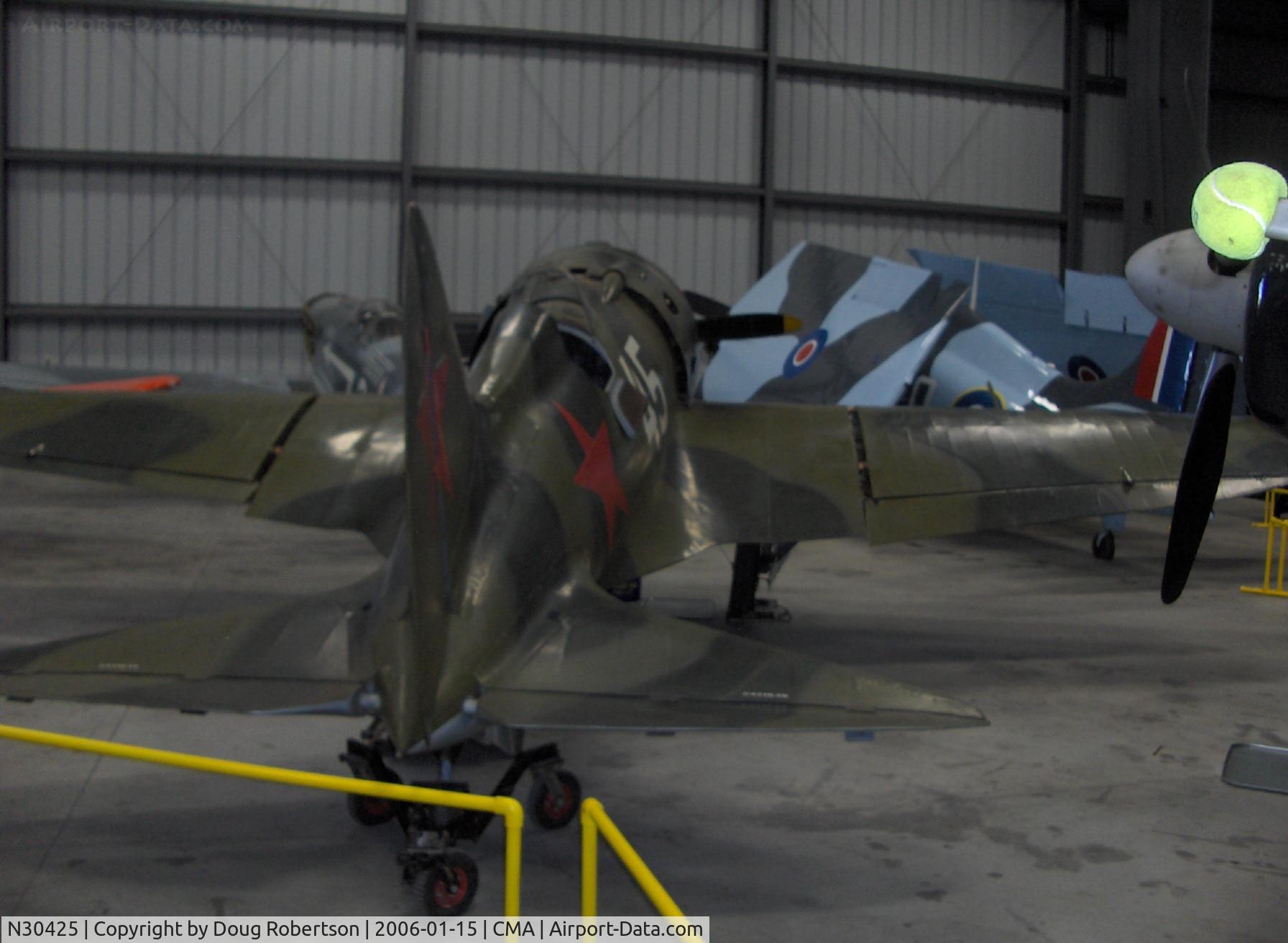 N30425, 1939 Polikarpov I-16 Type 24 C/N 2421645, 1939 Polikarpov I-16 Ishak 'Little Donkey' Type 24, M-62 1,000 Hp radial piston engine
