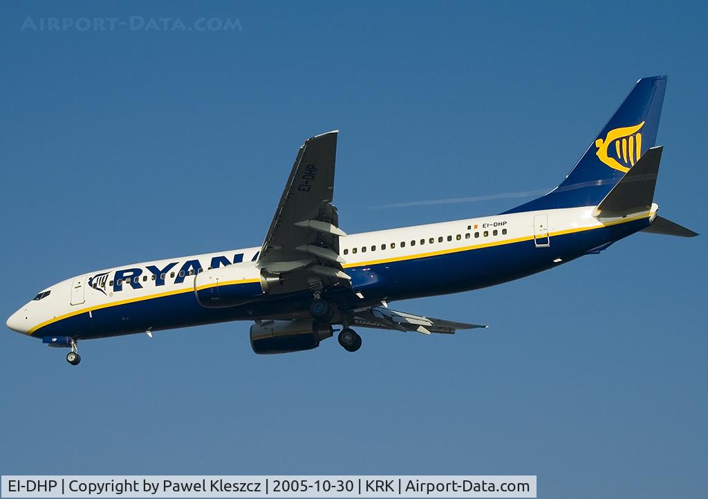 EI-DHP, 2005 Boeing 737-8AS C/N 33579, First regular fly to Cracow