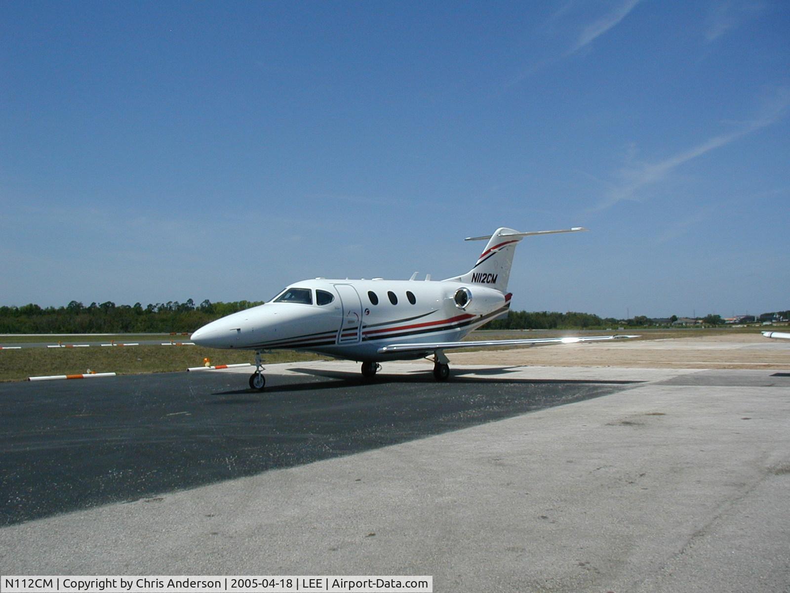 N112CM, Raytheon Aircraft Company 390 C/N RB-123, Spotted at Leesburg, FL