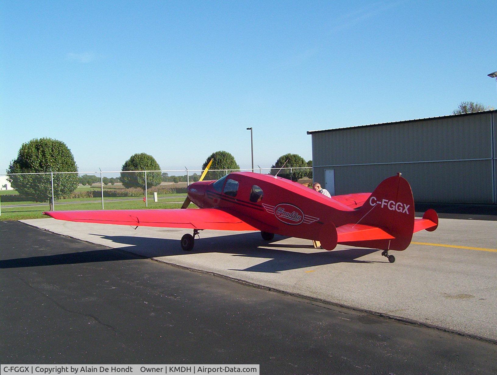 C-FGGX, 1947 Bellanca 14-13-2 Cruisair Senior C/N 1377, Pic of N74264 at moment of exportation becoming C-FGGX based in St-Lazare, QC