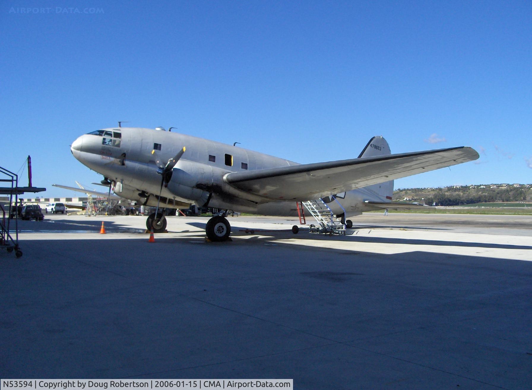 N53594, 1944 Curtiss C-46F Commando C/N 22486, 1945 Curtiss Wright C-46F COMMANDO, P&W R2800 2,000 Hp, Exp. class