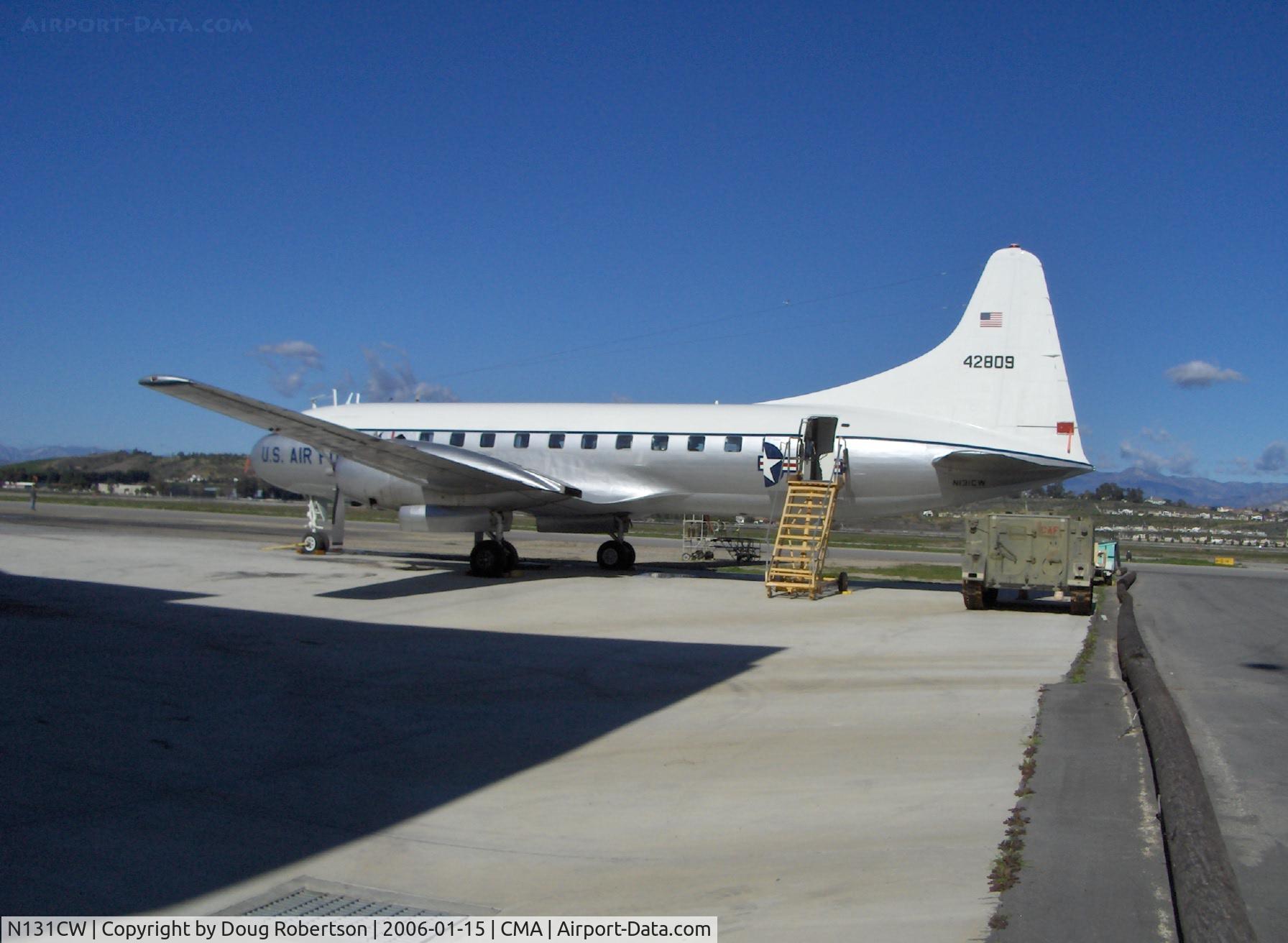 N131CW, 1954 Convair C-131D Samaritan C/N 205, 1954 Convair CV-340-67 as 2004 Convair C-131D 'SAMARITAN', 2 2,500 Hp P&W R-2800-103W radials, Exp. class