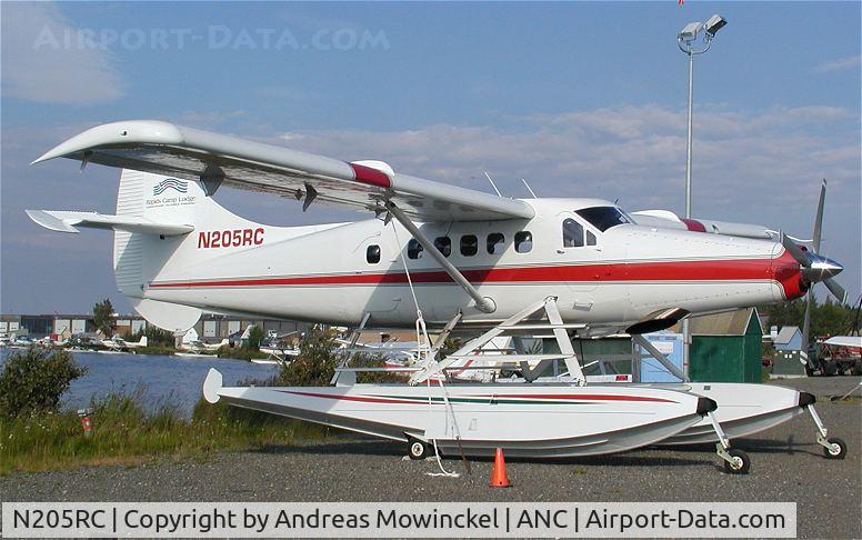 N205RC, 1957 De Havilland Canada DHC-3 Otter C/N 201, At Anchorage International Airport in June 2005