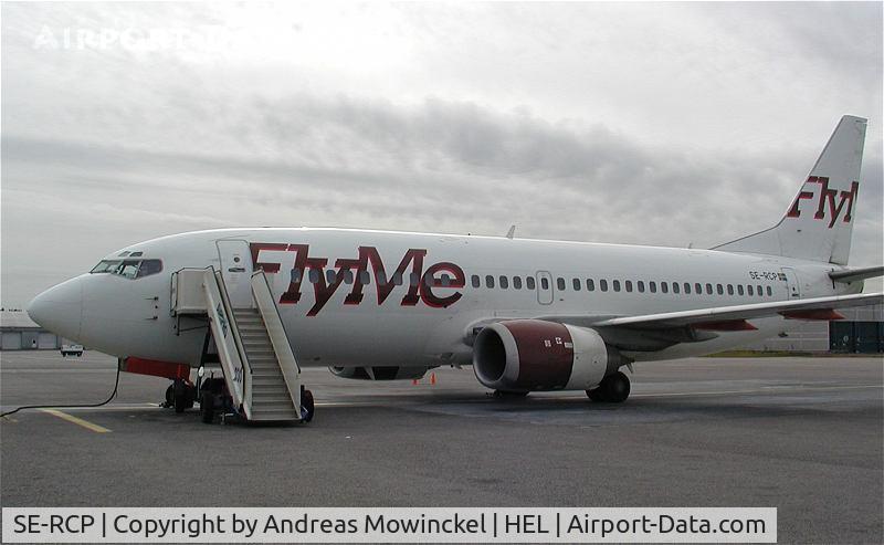 SE-RCP, 1988 Boeing 737-33A C/N 24025, Swedish LCC FlyMe had this 737 parked at HEL for most of the day.