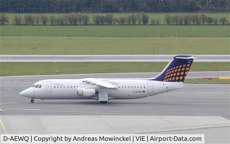 D-AEWQ, 1991 British Aerospace BAe.146-300 C/N E3203, Eurowings BAE-146 flies on behalf of Lufthansa on regional routes.