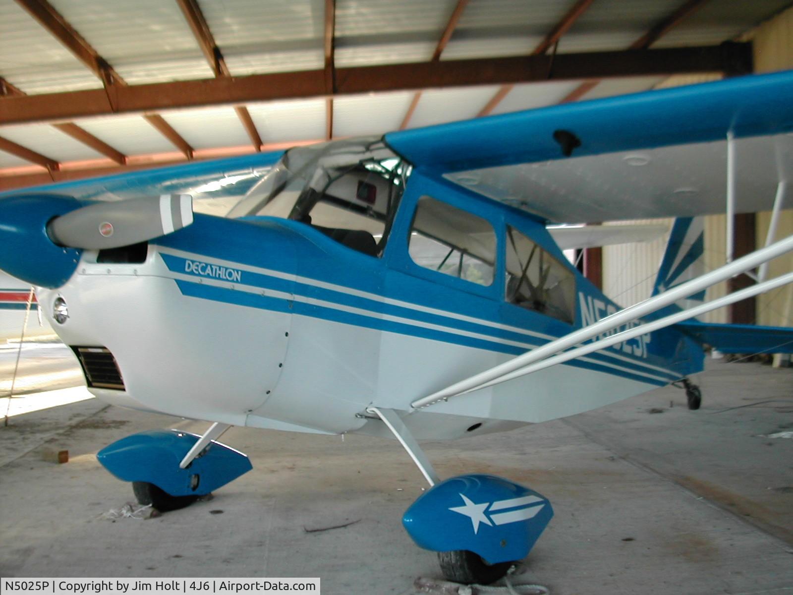 N5025P, 1978 Bellanca 8KCAB Decathlon C/N 440-78, Jim Holt's 1978 Decathlon