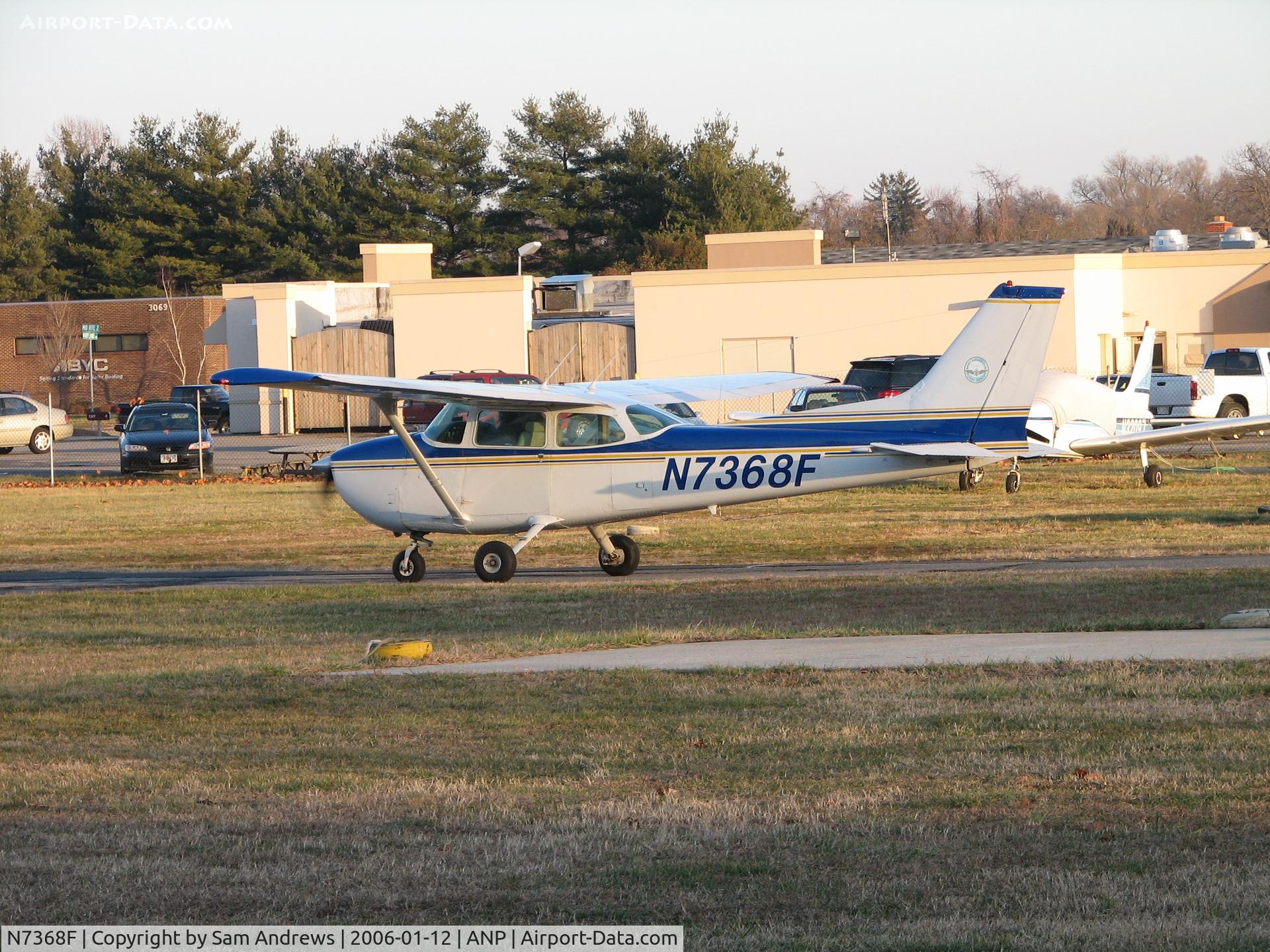 N7368F, 1979 Cessna 172N C/N 17273257, On the way out for a training flight