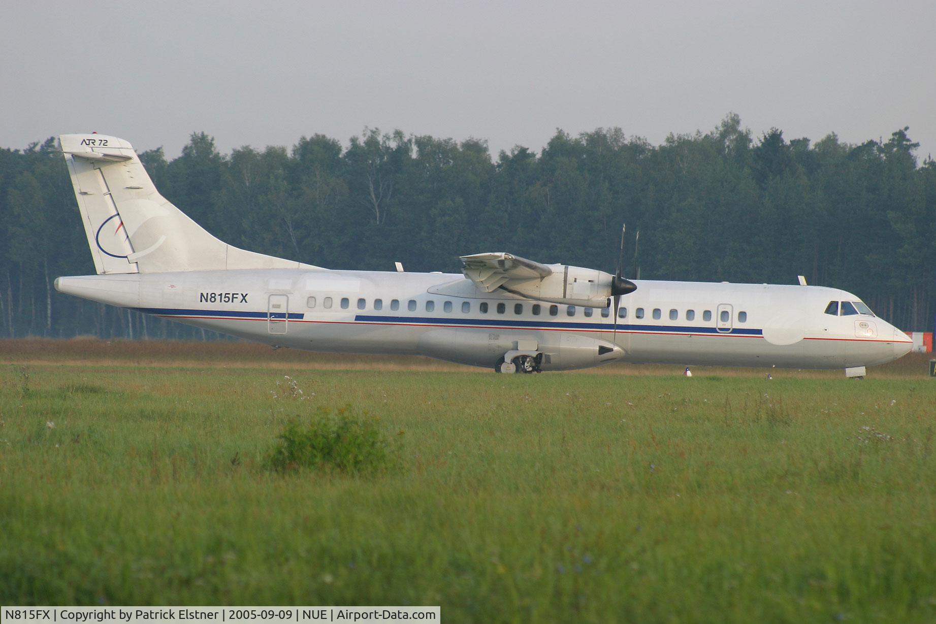 N815FX, 1991 ATR 72-202 C/N 229, last owner Eurowings / transfer flight to FDX with the new registration