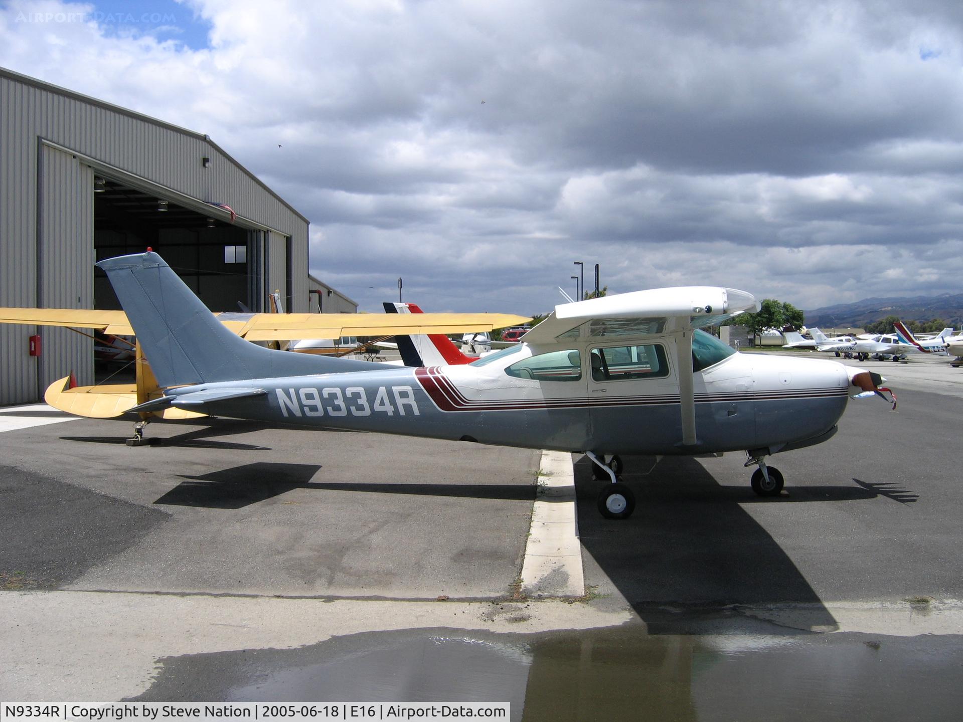 N9334R, 1979 Cessna TR182 Turbo Skylane RG C/N R18200692, 1979 Cessna TR182 at San Martin, CA
