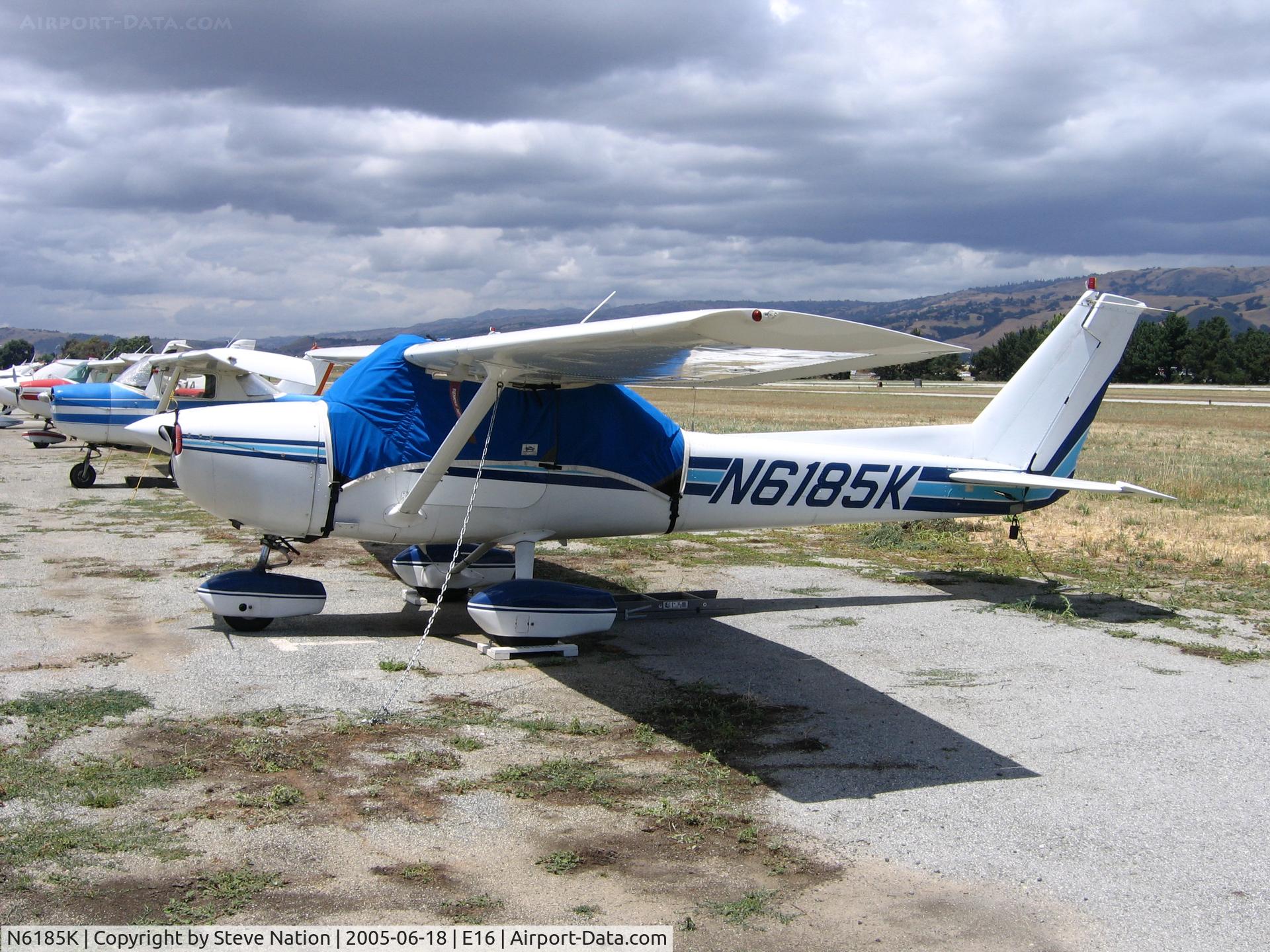 N6185K, 1975 Cessna 150M C/N 15077576, 1975 Cessna 150M at San Martin, CA