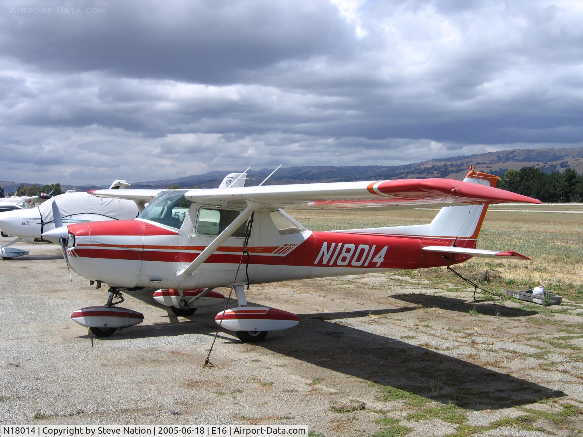N18014, 1972 Cessna 150L C/N 15073731, 1972 Cessna 150L at San Martin, CA