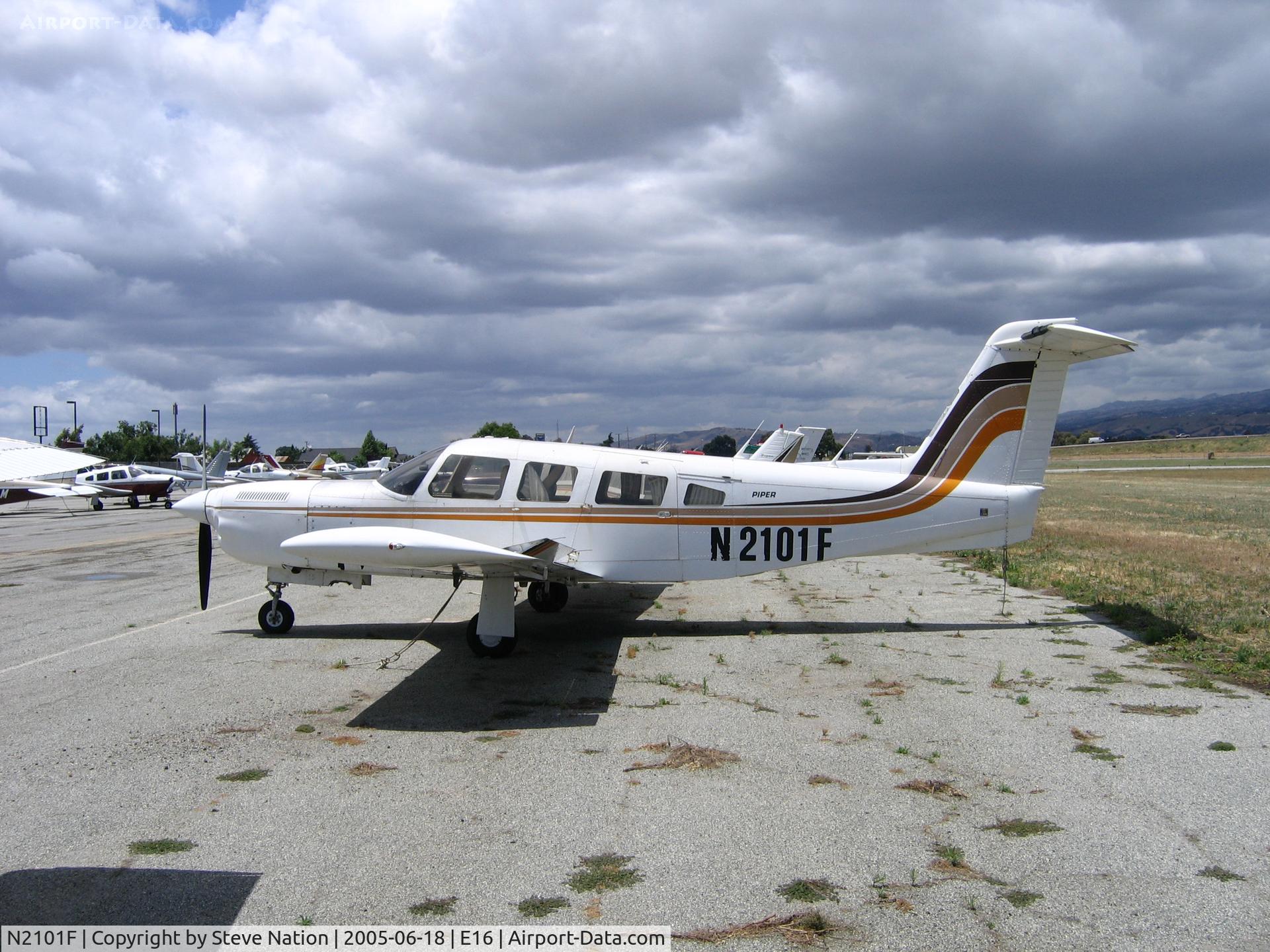 N2101F, 1978 Piper PA-32RT-300T Turbo Lance II C/N 32R-7987064, 1978 Piper PA-32RT-300T at San Martin, CA
