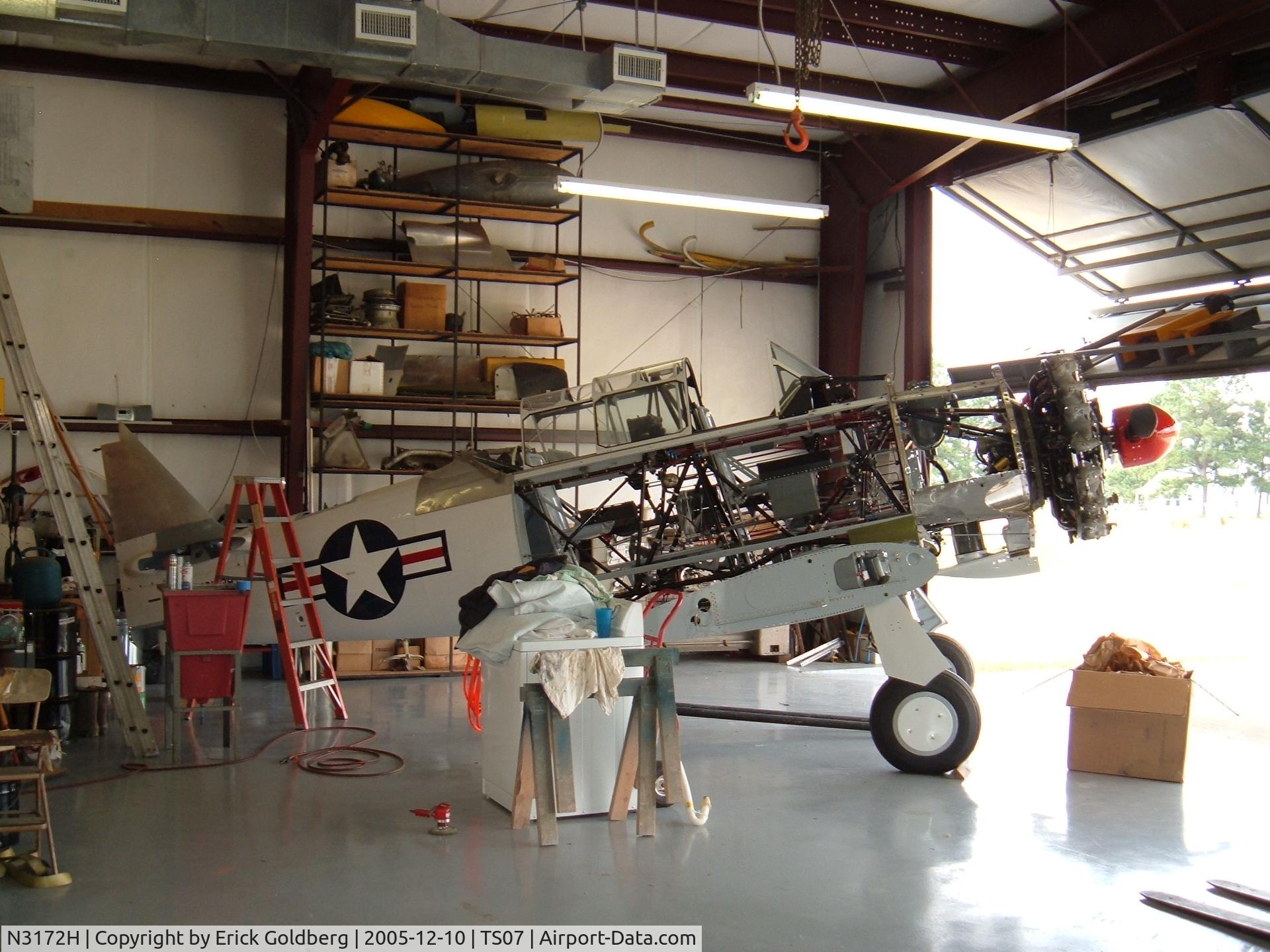 N3172H, North American AT-6 C/N 7234, Restoration of N3172H