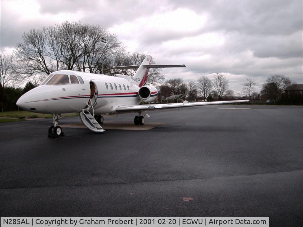 N285AL, 1987 British Aerospace BAe.125 Series 800A C/N 258085, n285al IN A PREVIOUS LIFE AS g-wbpr