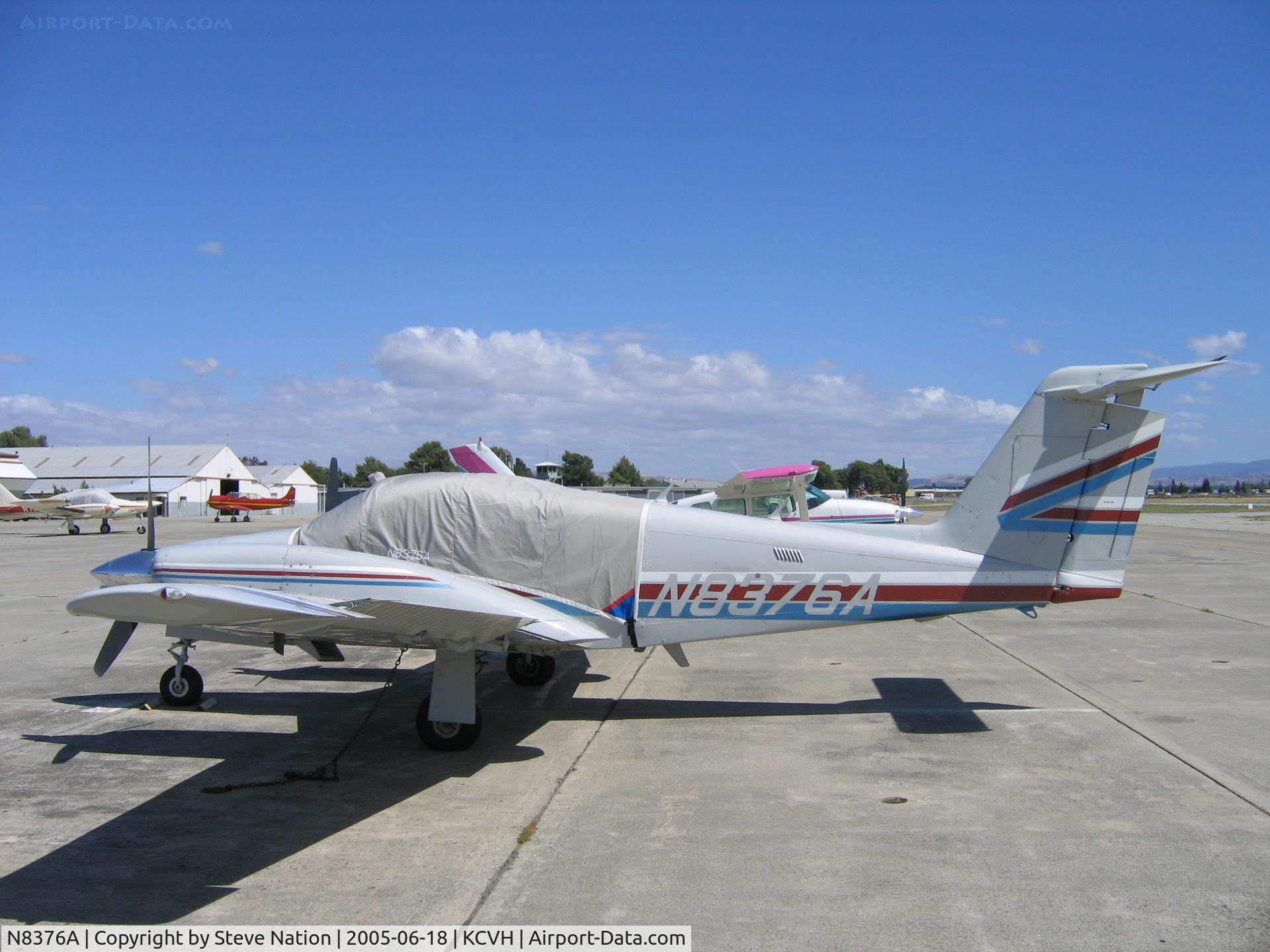 N8376A, 1981 Piper PA-44-180T Turbo Seminole C/N 44-8107054, 1981 Piper PA-44-180T at Hollister, CA