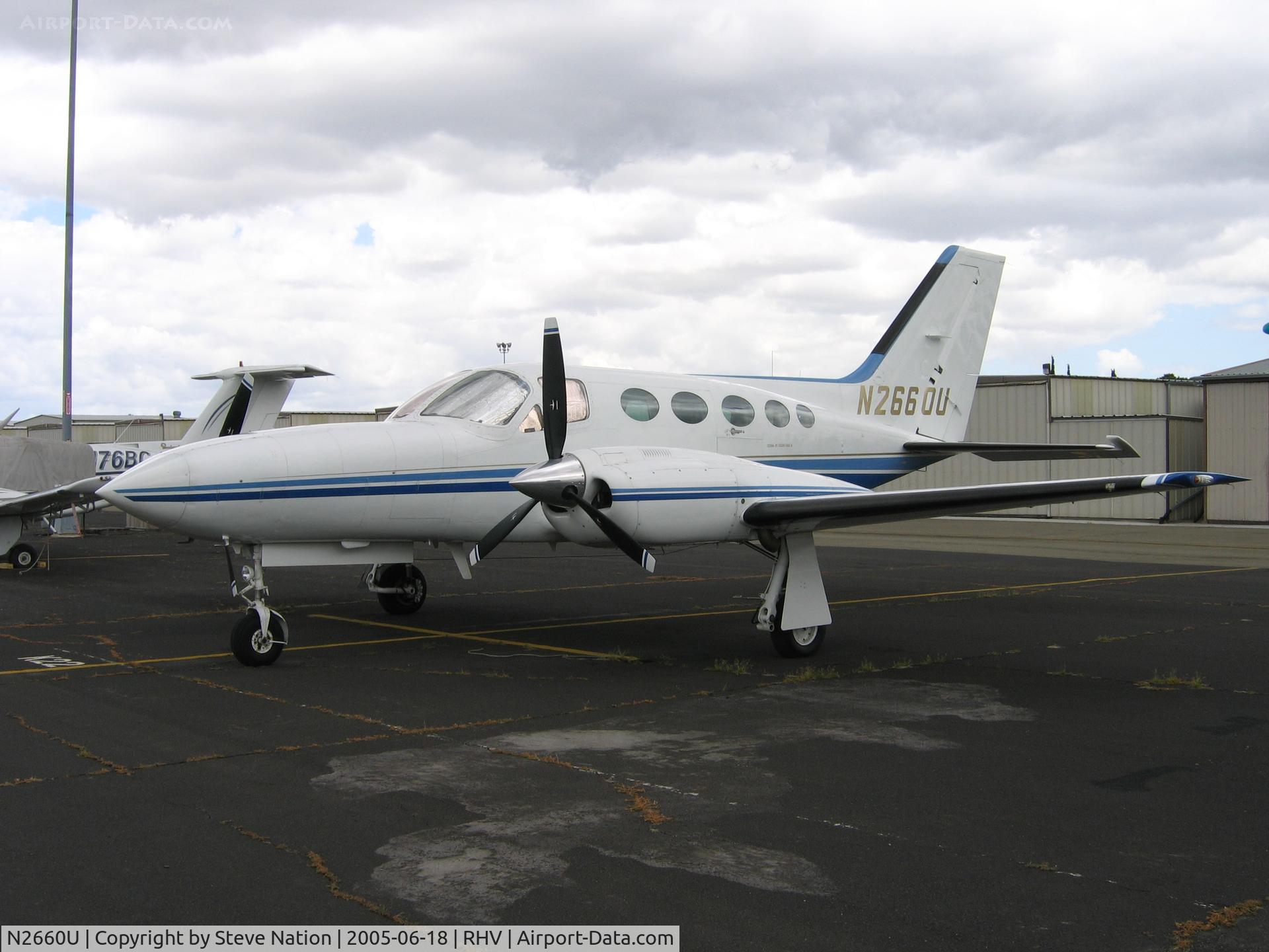 N2660U, 1981 Cessna 421C Golden Eagle C/N 421C1210, San Jose Surgical Supply 1981 Cessna 421C at Reid-Hillview Airport, San Jose, CA