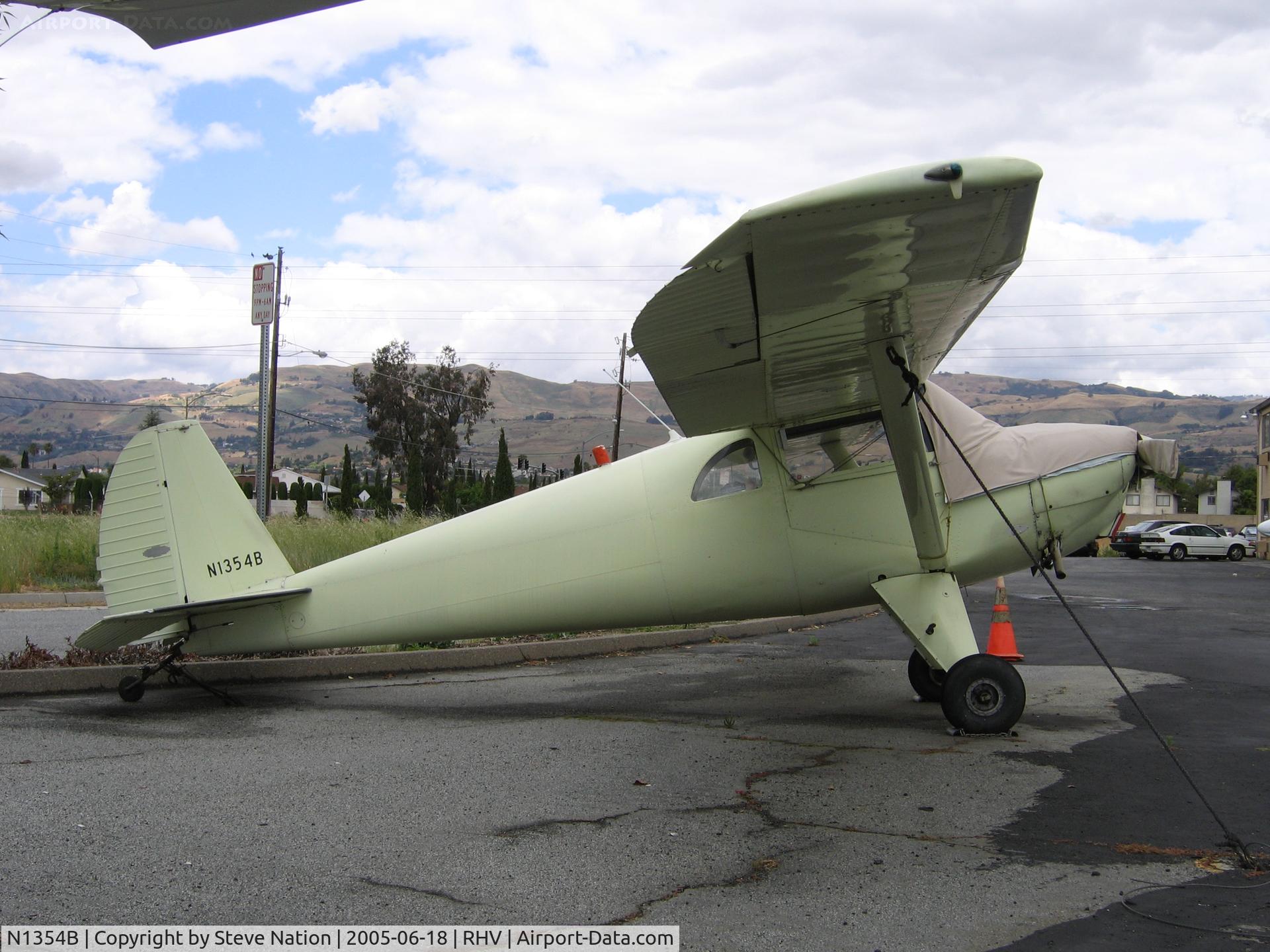 N1354B, 1948 Luscombe 8E Silvaire C/N 5981, 1948 Luscombe 8E at Reid-Hillview Airport, San Jose, CA