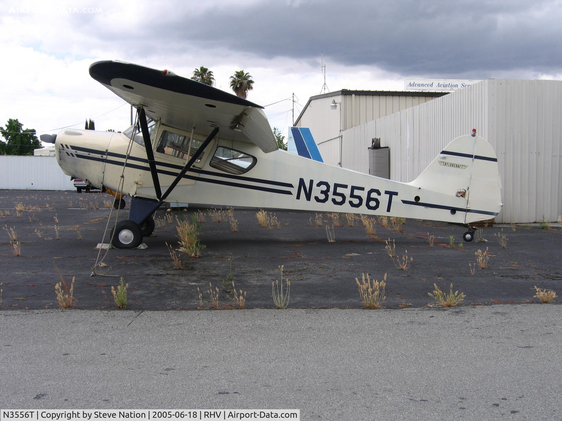 N3556T, 1974 Taylorcraft F-19 Sportsman C/N F-015, 1974 Taylorcraft F19 at Reid-Hillview Airport, San Jose, CA